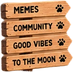 Signpost: memes, community, good vibes, to the moon